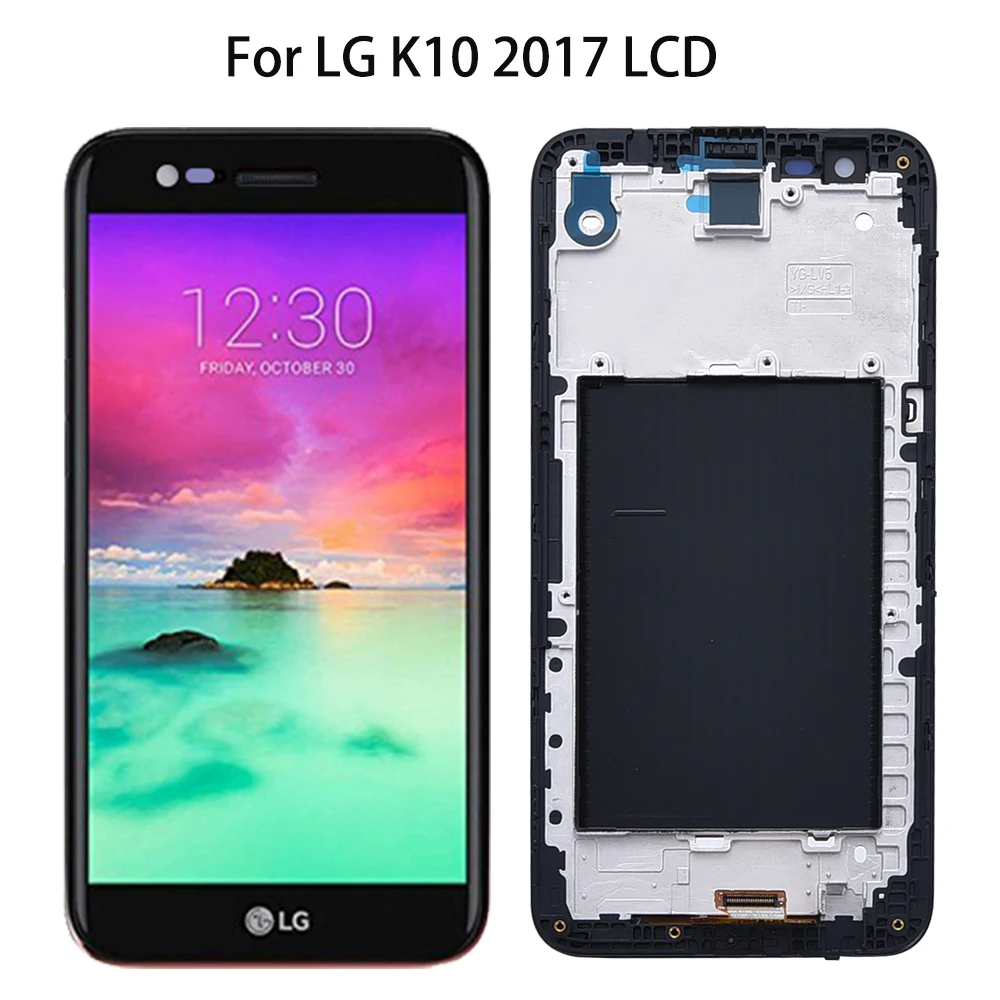 

Tested 5.3" Original 1280x720 Display For LG K10 2017 LCD with Touch Screen Digitizer K10 2017 Display M250 M250N M250E M250DS