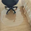 Pvc Transparent Waterproof D' Water Round Mat Wood Floor Protection Mat Computer Chair Mats Protectors Plastic Soft Carpet Rug ► Photo 2/6