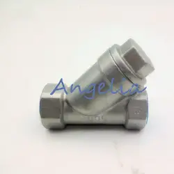 1/2 "до 2" DN15 ~ DN50 BSP 316 Нержавеющая сталь сетчатый фильтр насос подкачки Inline Y фильтр внутренней резьбой