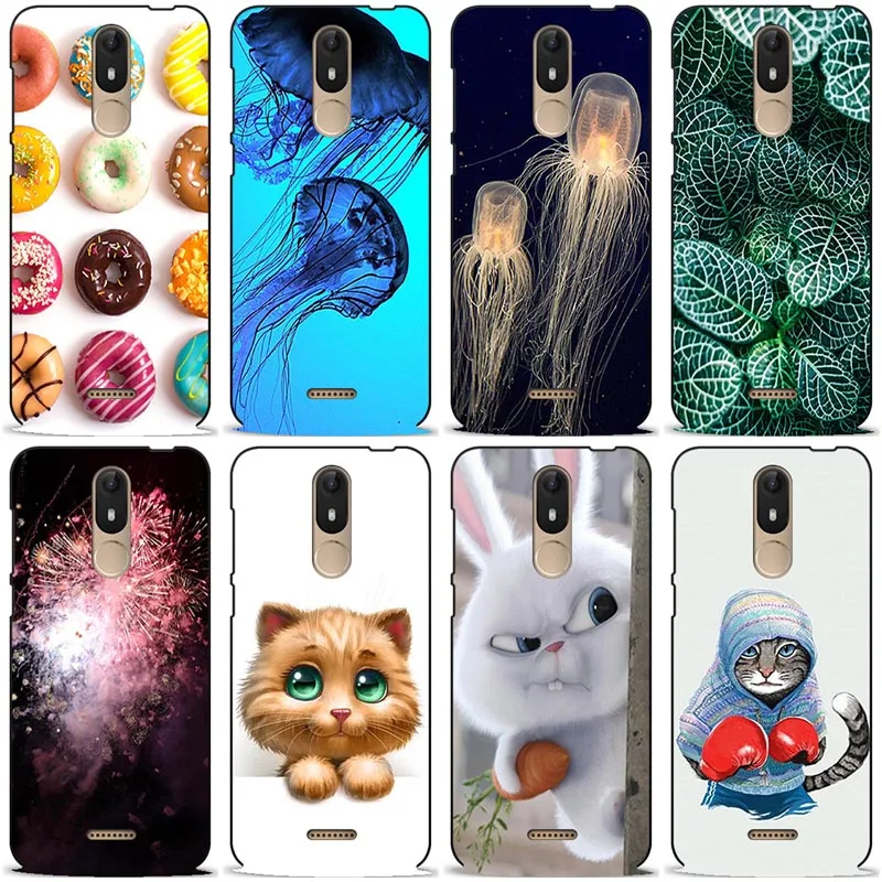 

For Wiko View Lite Cover Silicone colorful Flower cat Print Soft TPU Protective Back Case Cover For Wiko View Lite Case