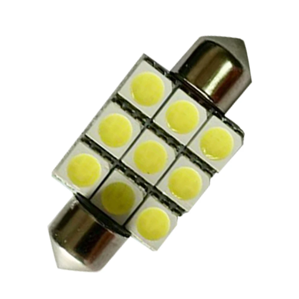 

Auto LED Light Festoon 36MM 9SMD 5050 LED RGB Multi-color Interior Car Light Bulbs 12V