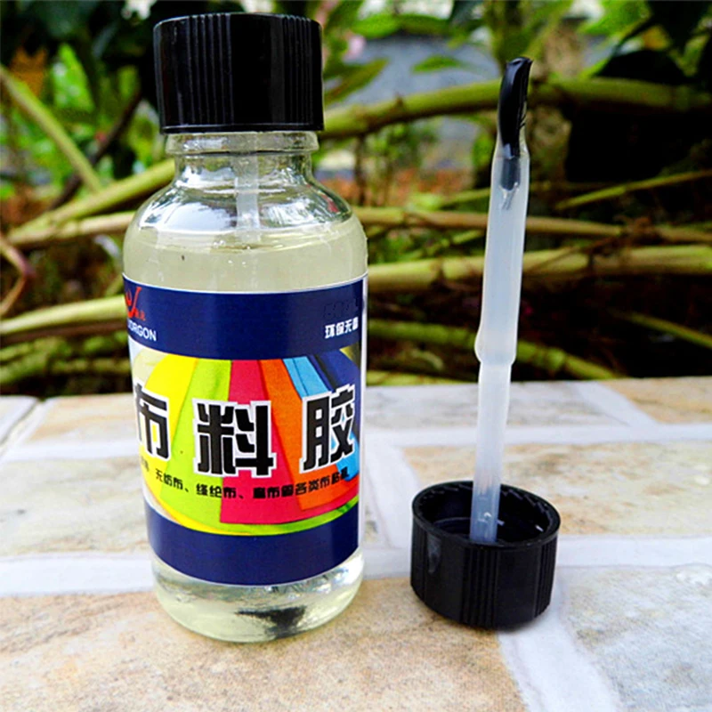 Fabric glue Strong waterproof glue Soft Transparent Repair Adhesive