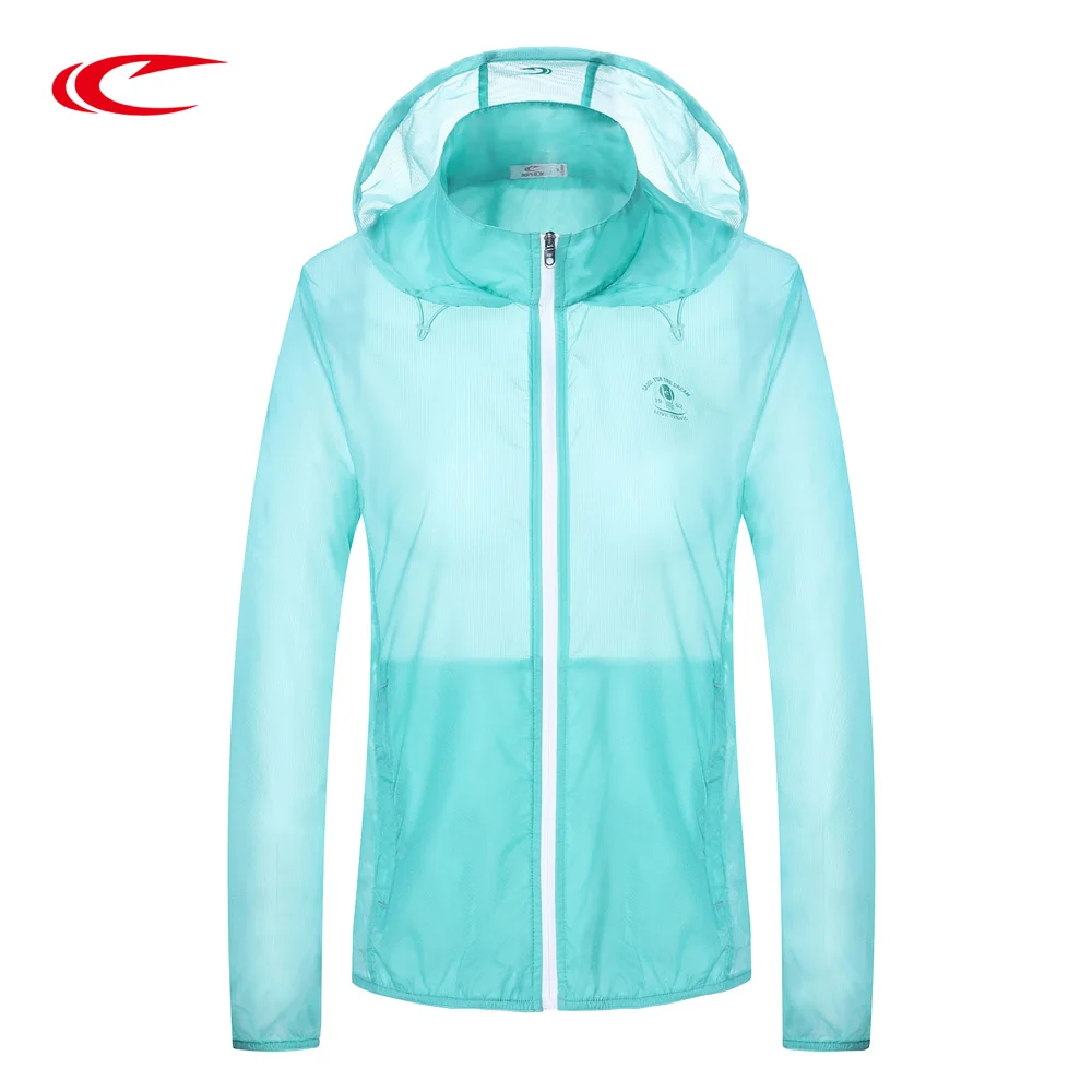 

SAIQI 2018 Spring Summer Quick Dry Women's Jackets Women Coats Patched Clothing Female Hooded Jacket Thin Coats 0320