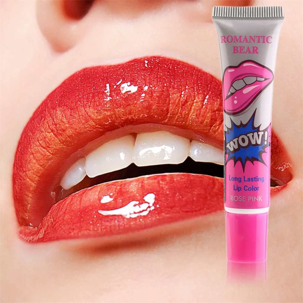 

6 Colors Long Lasting Liquid Lipsticks Beauty Lip Gloss Matte Lipstick Lip Pen Waterproof Easy Peel Off Women Balm Cosmetic