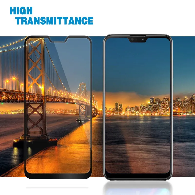 2 pcs protective glass For Asus Zenfone Max Pro M2 ZB631KL ZB633KL screen protector tempered glass 05