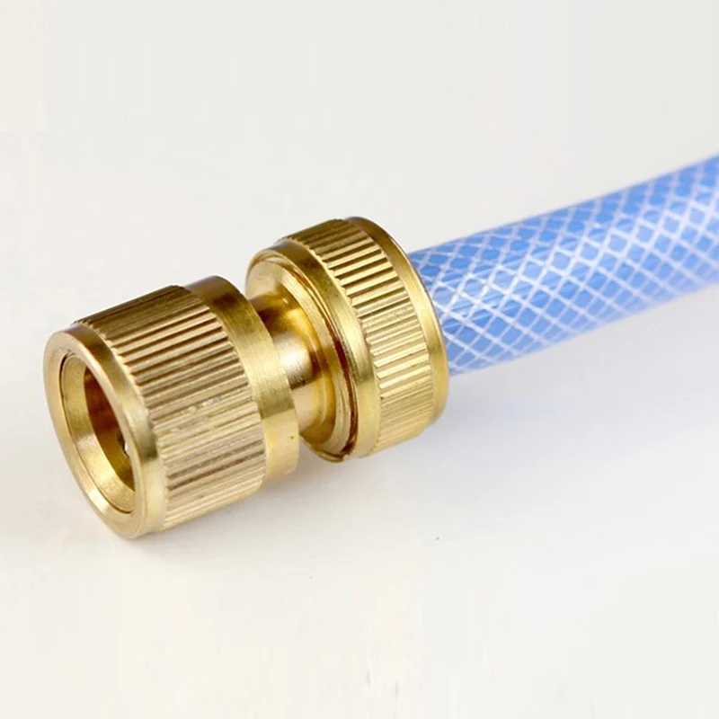 New Hot Copper Tube Snap Adaptor Fitting Garden Outdoor Metal Threaded