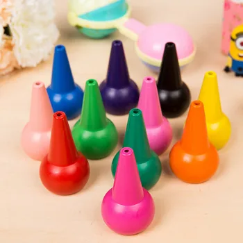 

12 PCS Assorted Colors Toddler Kids Paint Drawing Crayons Pencil Doodle Toys Sticks for Kids Child Safety Non-Toxic Stackable