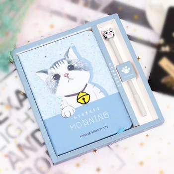 

Kawaii Cartoon Cat Graffiti Sketchbook Spiral Notebook And Journals Travel Planner Notebook Best Graduation Gift