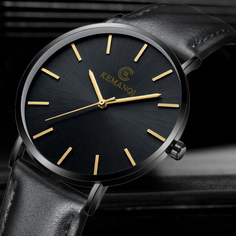 

Mens Watches Top Brand Luxury 2018 Ultra-thin Men's Watch Men Watch Unique Simple Designer Clock erkek kol saati reloj hombre