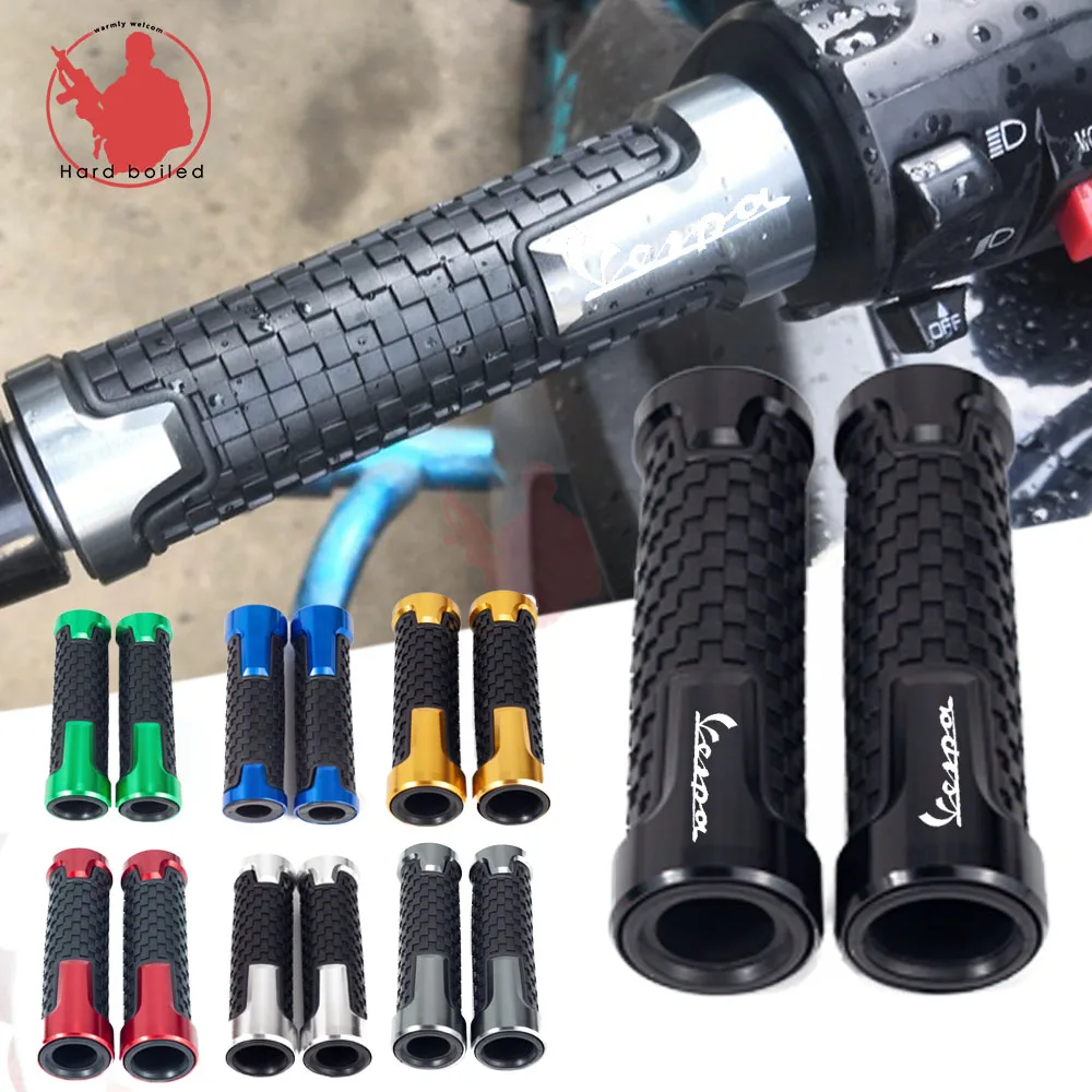 

Motorcycle handlebar grip handle bar Motorbike grips For Piaggio Vespa GTS LX LXV Sprint Primavera 50 125 250 300 GTS 300ie S 50