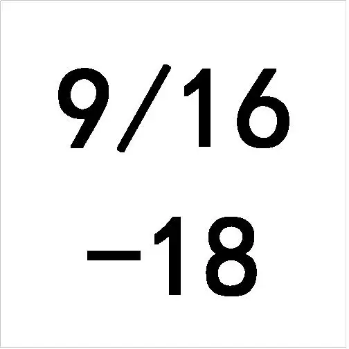 9/16-12, 14, 16, 18, 20, 24, 28, 32, 36, 40 UNC UNS UNF UNEF HSS правый ручной кран TPI резьбы инструменты для прессформы обработки 9/16" - Цвет: 18 UNF