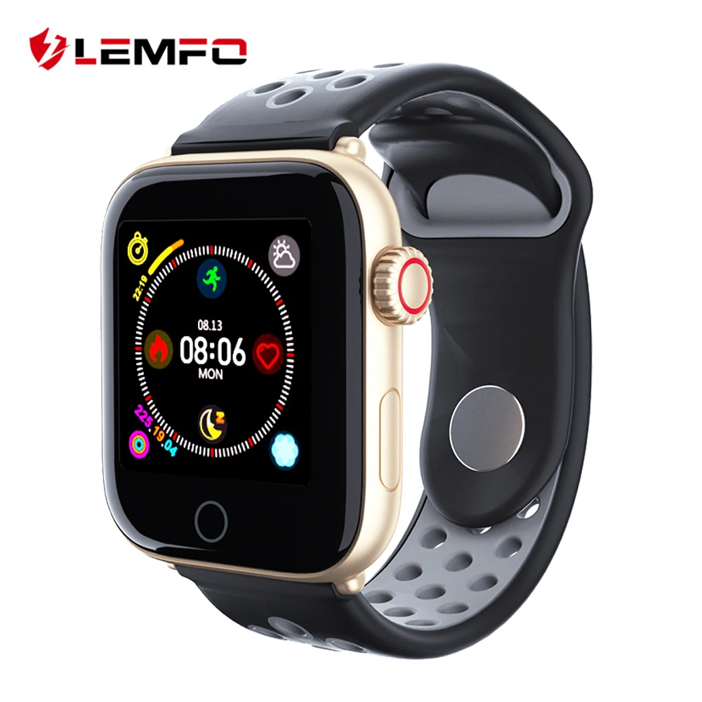 LEMFO 2019 новейшие умные часы для мужчин 1 3 дюймов IP67 водонепроницаемый монитор