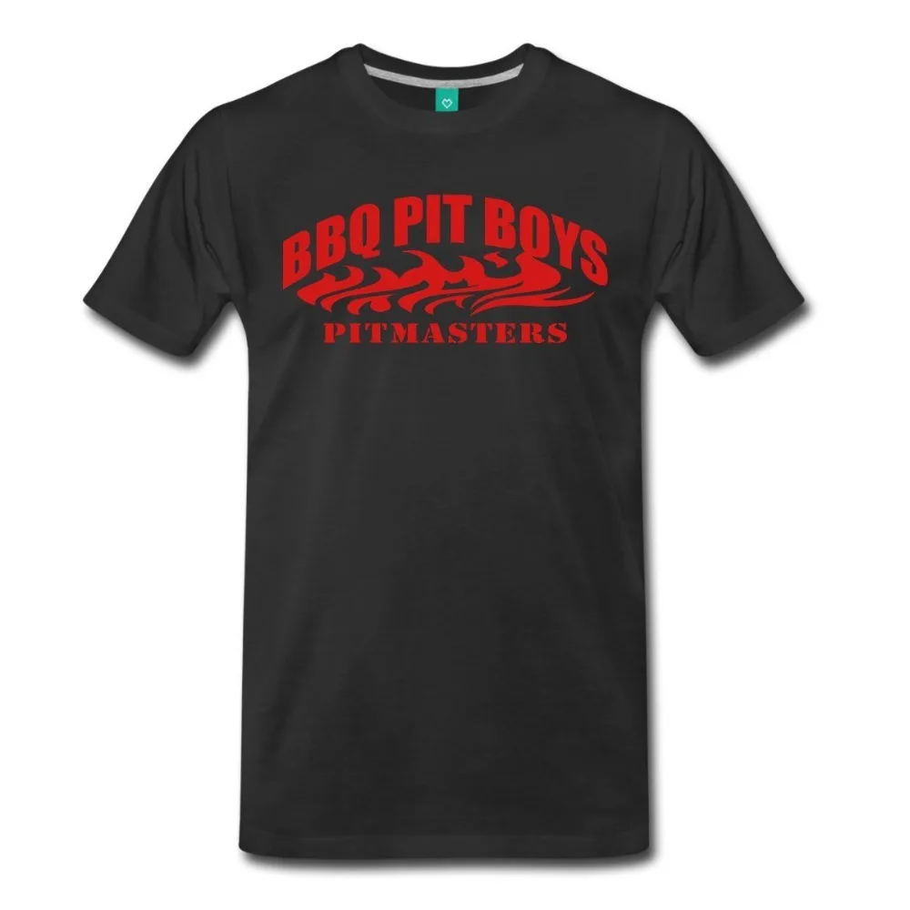 Bbq Pit Boys Pitmasters Men'S T-Shirt Short Sleeve Discount Cotton T Shirts Tops Tees 2019 Summer New Style Men | Мужская одежда
