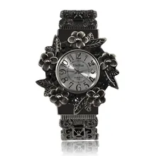 Ladies Vintage Engraved Bracelet Watch Womens Fashion Ladies Vintage Engraved Bracelet Watch Womens Fashion