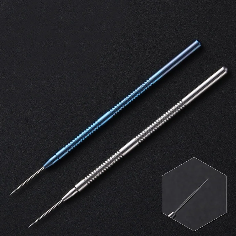 Cosmetic plastic surgery face pull line carving surgery broken mouth broken needle to blackhead acne needle pick acne needle