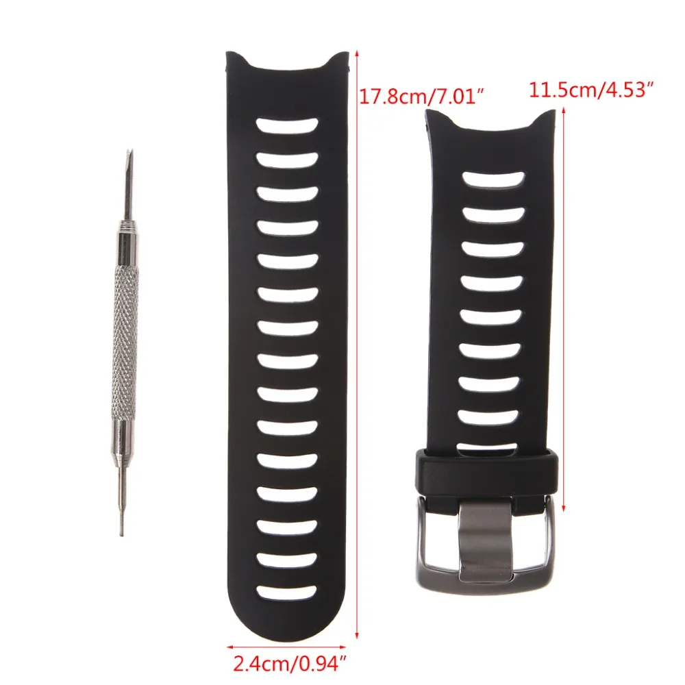 

Replacement Watch Band For Garmin Forerunner 610 TPU Smart Watch Strap qiang