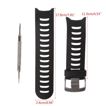 

Replacement Watch Band For Garmin Forerunner 610 TPU Smart Watch Strap qiang