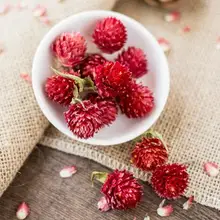 Естественно сушеная Сохраненная красная Gomphrena Globosa цветок для свадебной вечеринки домашний отель украшения DIY букет проектная принадлежность