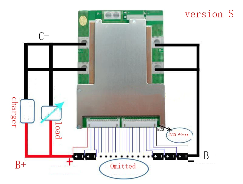 20 S 80A/100A/120A версия S LiFePO4 BMS/PCM/PCB плата защиты батареи для 20 упаковок 18650 батареи сотового w/баланс w/темп