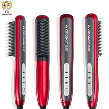 220 В керамическая выпрямляющая плита для волос Шинная заколка для волос стержень для резьбы выпрямитель для волос не повреждает волосы красный белый цвет