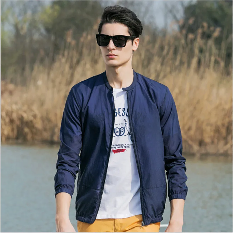 2018Pioneer Camp Summer sun protection clothing men jacket ultra light