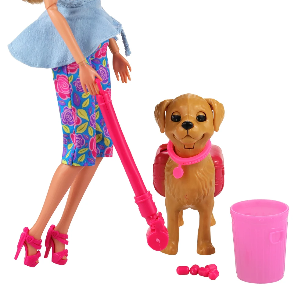 Новые милые игрушки для собак ручной работы 7 предметов/партия Аксессуары для кукол велосипед для куклы Барби лучший подарок на день рождения Рождество для девочки