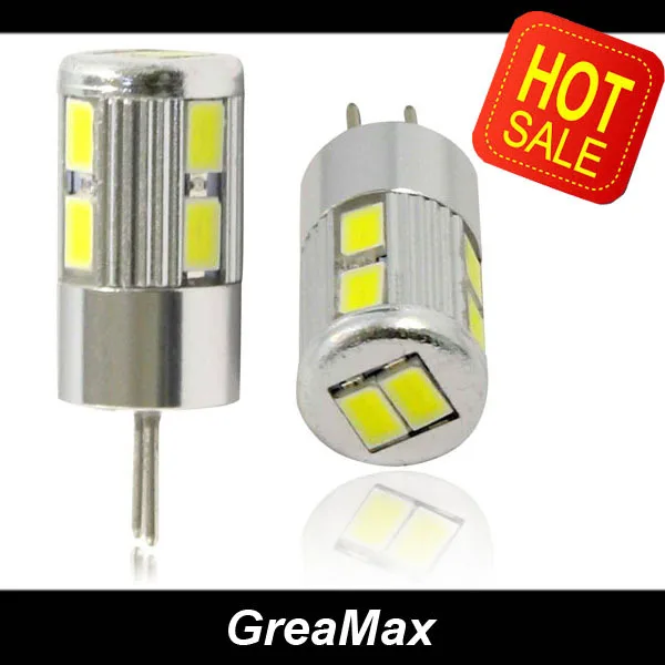 G4 LED Bulb DC12V 1.5W Daylight G4 Light Bulbs 5730 SMD 10 leds for Car