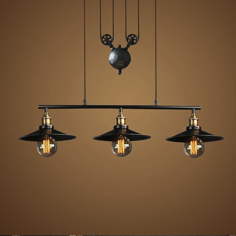 Американский винтажный подвесной светильник для столовой, кухни, современный подвесной светильник, домашний декор, подвесной светильник, ресторанное освещение