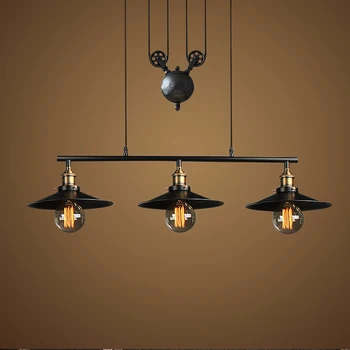 

American Vintage Pendant Lights dining room kitchen modern pendant lamp Home Decor suspension luminaire Restaurant Lighting