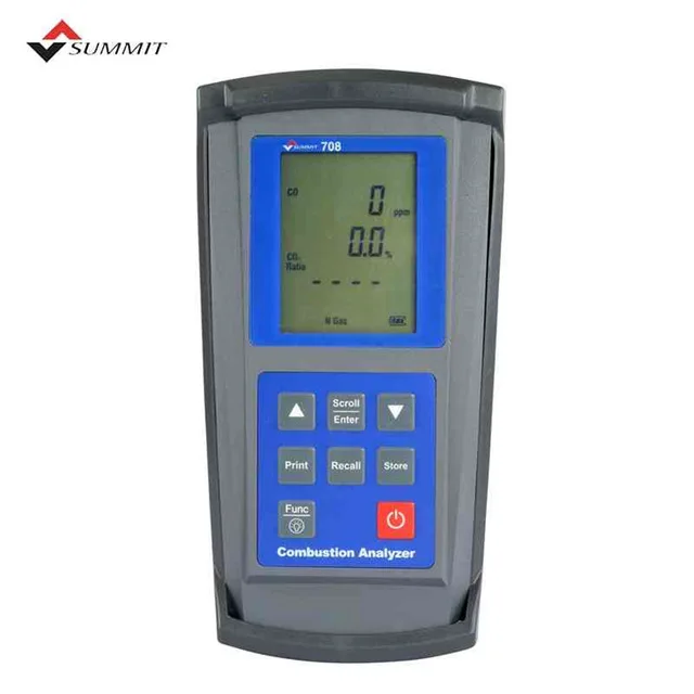 

SUMMIT-708 O2 CO CO2 Automotive Exhaust Gas Analyzer