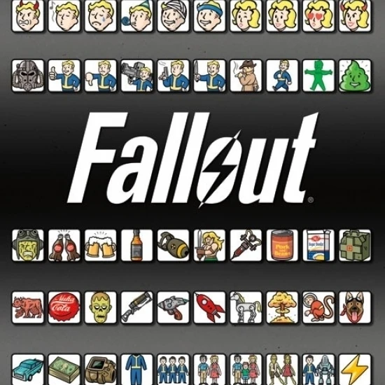 Fallout 4 - Emojis Poster Print (22 x 34)