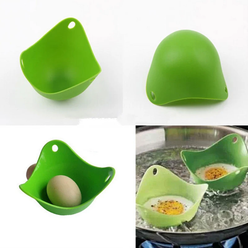 

1pcs Hot Creative colorful Silicone Egg Bowls Environmental Safety Silicone Bowls High Quality Kitchen Tools Fa6
