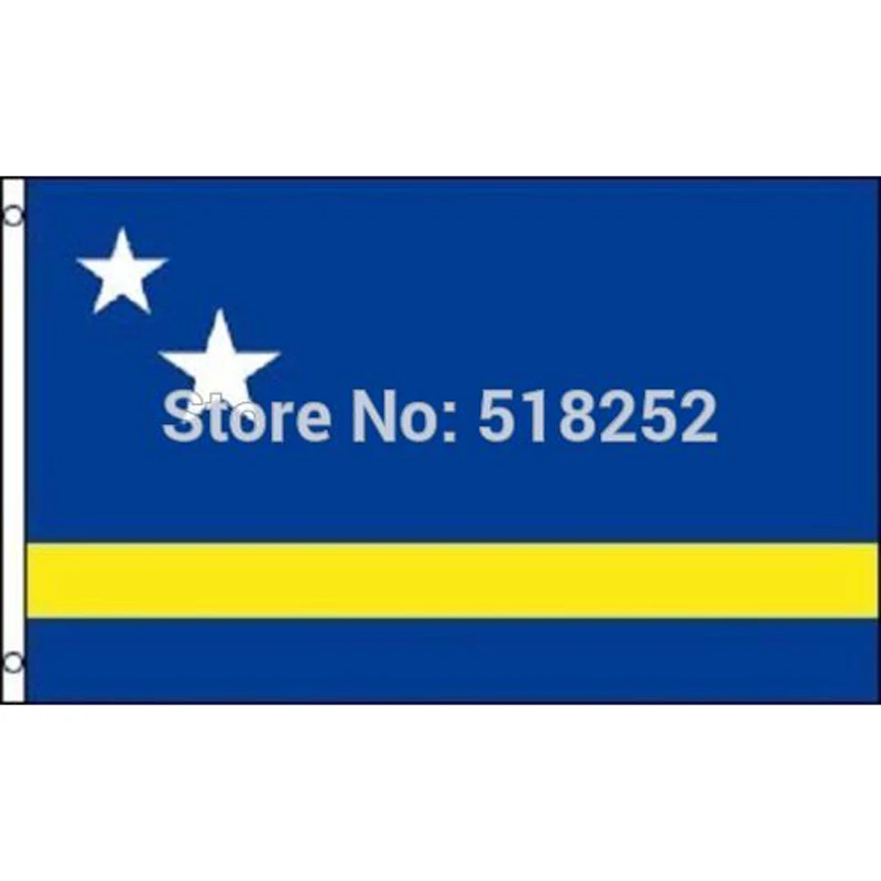 

Curacao Flag 3x5 FT 150X90CM Banner 100D Polyester flag Indoor Outdoor brass grommets 017, free shipping