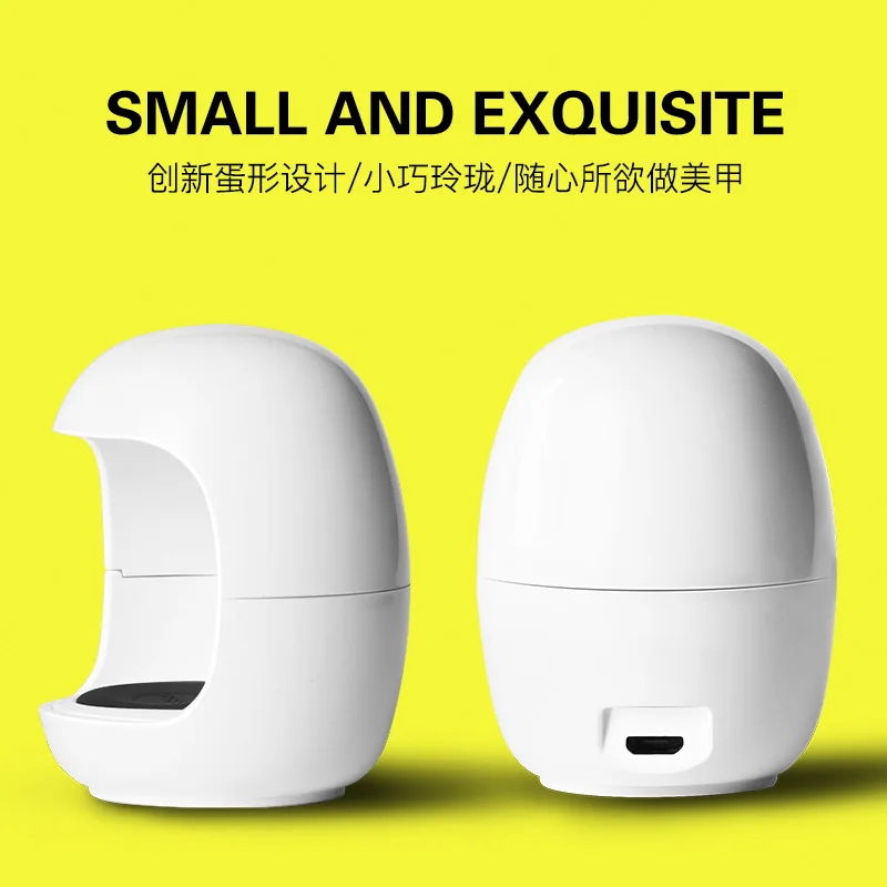 

Portable Mini 6W Nail Dryer Single finger Nail Art Dryer Lamp Gel Polish Curing LED Lamp Light USB Charging Manicure 30s Tools
