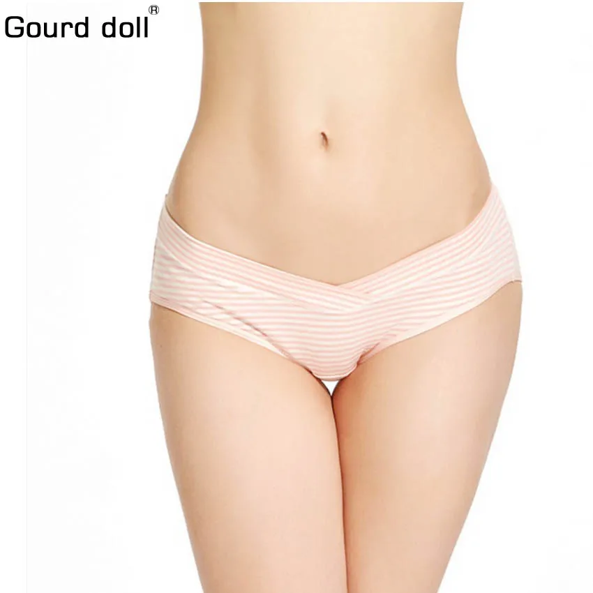 Gourd Doll Бюстгальтер для кормления грудью для беременных Бюстгальтер для сна для кормления медсестры для беременных женщин soutien gorge allaitement одежда - Цвет: under Pink stripes