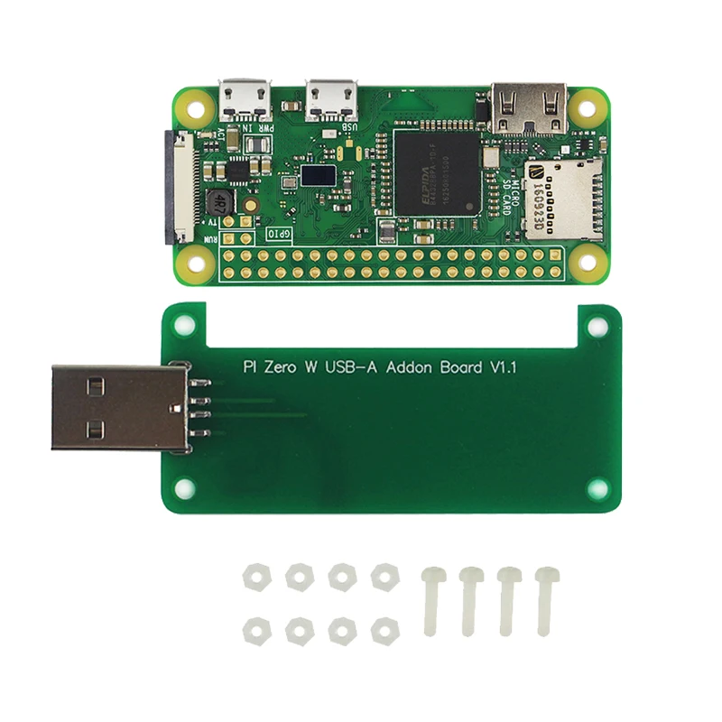 Новое поступление Raspberry Pi Zero BadUSB Addon плата USB-A разъем для Raspberry Pi Zero W/Raspberry Pi Zero 1,3