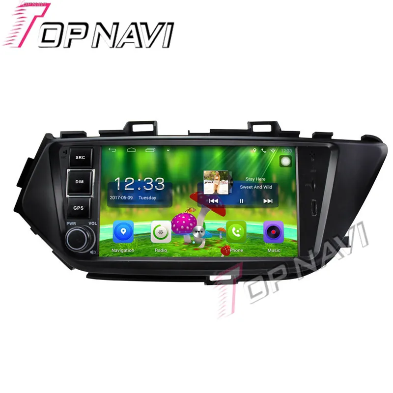 Topnavi 8 ''четырехъядерный Android 6 0 Автомобильный GPS навигатор для NISSAN Bluebird 2015