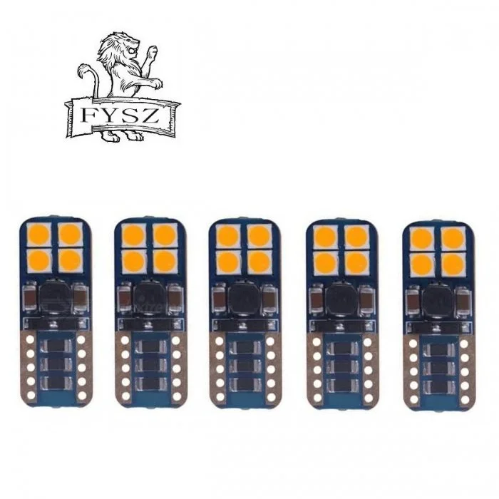 10 X led T10 12V W5W 4W 3030 автомобильная лампа супер яркая от фиолетовых излучающих диодов