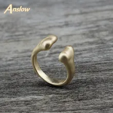 Anslow-anillo ajustable Unisex, joyería de moda, nuevo diseño, para fiesta de cumpleaños, accesorios, LOW0022AR, venta al por mayor