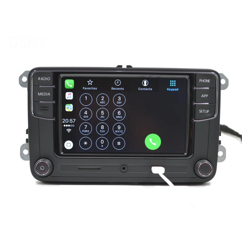 Автомобильный радиоприемник CarPlay RCD330 Pro Android 187B для VW Tiguan Golf 5 Passat PQ 6rd 6RD 035