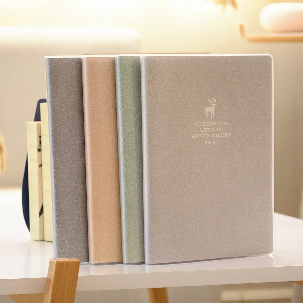 

B5 Notebook Stationery Notebook Thickening Rubber Set Remember Diary Notebook You Student Small Fresh Line Notebook
