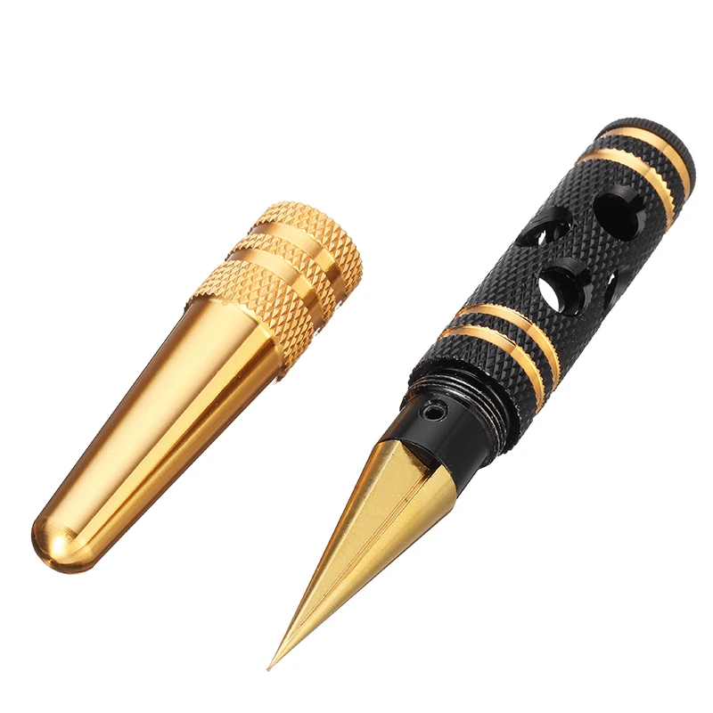 

DANIU 1pc Hole Puncher Titanium Handle Reamer 0-14mm Shell Reamer Drills For RC Model Repairing Soldering Tools