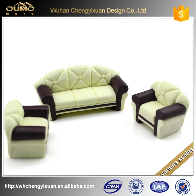 Dollhouse Miniatures Furniture Living Room Mini Sofa Set Model Dollhouse Miniatures Furniture Living Room Mini Sofa Set Model Diorama Baby Toys Kid