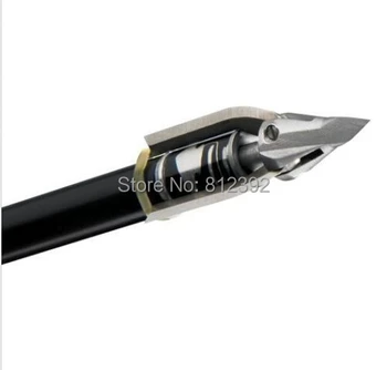 

Free shipping high quality meat seeker broadheads 3 blades arrow heads for hunting 24pieces/lot