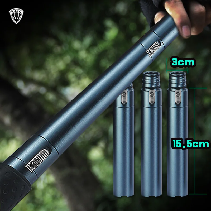 Outdoor Portable Self defense stick Defense Tactical stick Stinger Multifunctional Climbing stick c