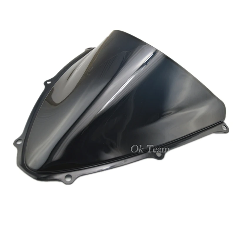 

free shipping Double Bubble Windscreen Windshield 2006-2007 GSXR 600/750 K6 06-07 Black