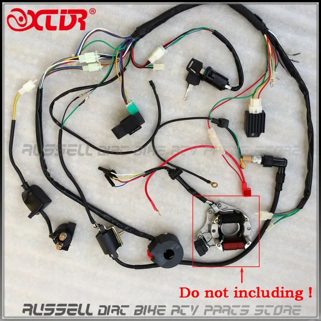 Arn U00e9s De Cableado El U00e9ctrico Completo Cdi Interruptor