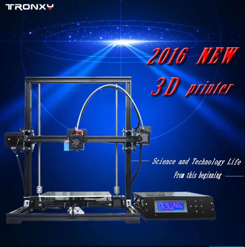 TRONXY X3A Auto leveling Upgradest Quality High Precision Acrylic 3D Printer DIY