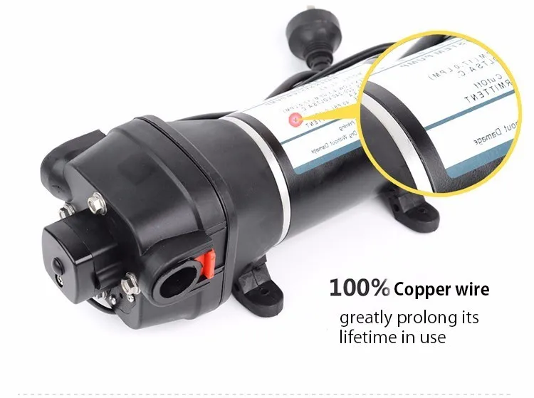 ac bomba de água mini bomba de diafragma elétrica elevador bombas submersíveis