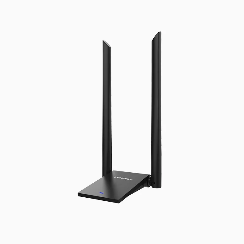 COMFAST 5.8GHz Usb WiFi Adapter 1300Mbps 802.11ac Long Distance WIFI Receiver 2*6dBi Antennas Dual Band CF-WU782AC